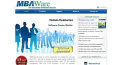 Desktop Screenshot of mbaware.com